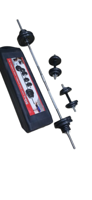 50kgs York Exercise Dumbbells Workout Set