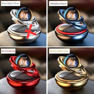Car Interior Dashboard Rotating Air Freshener