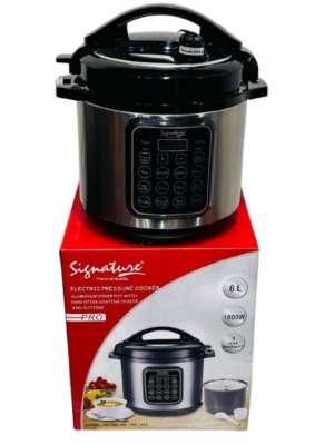Signature Electric Pressure Cooker 6L (1000W)-SGP-EPC-60-100L