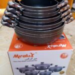 Miralux 10-Piece Nonstick Sufuria