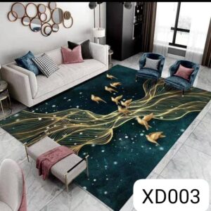 3D Carpet Feather Motif (7x8 ft)