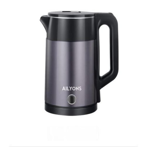 1.8L capacity for everyday use 1500W power for fast boiling Durable stainless steel construction Safety lock lid & boil-dry protection Ailyons FK-0320