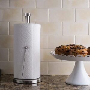 stainless steel paper towel holder