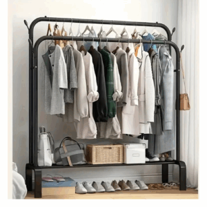 Double Pole Sturdy Rack