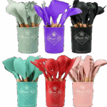 12pc Silicone Spoon Set