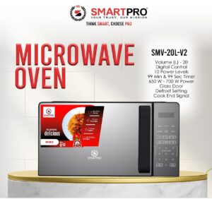 SmartPro SMV-20L-V2 Microwave Oven (20 Liters)