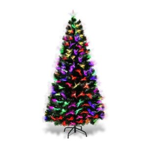 Christmas Tree with Inbuilt Lights 7ft
