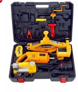 Electric Car Jack Kit 3T with Flashlight