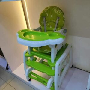 2-in-1 Baby Feeding Chair and Table with Adjustable Seating and Safety Features