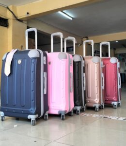 3-in-1 Luxurious Fiber Suitcase Briefcase Travel Bag