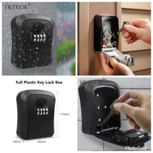 Weatherproof Wall-Mounted Key Safe