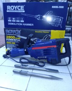 Royce Demolisher 2800W – 75 Joules Heavy Duty Electric Breaker