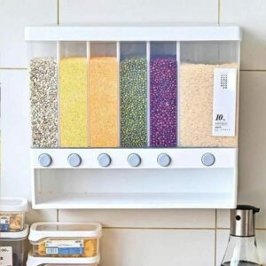6-Compartment Cereals Dispenser