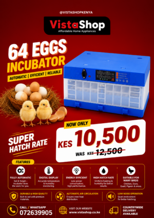 64 eggs incubator